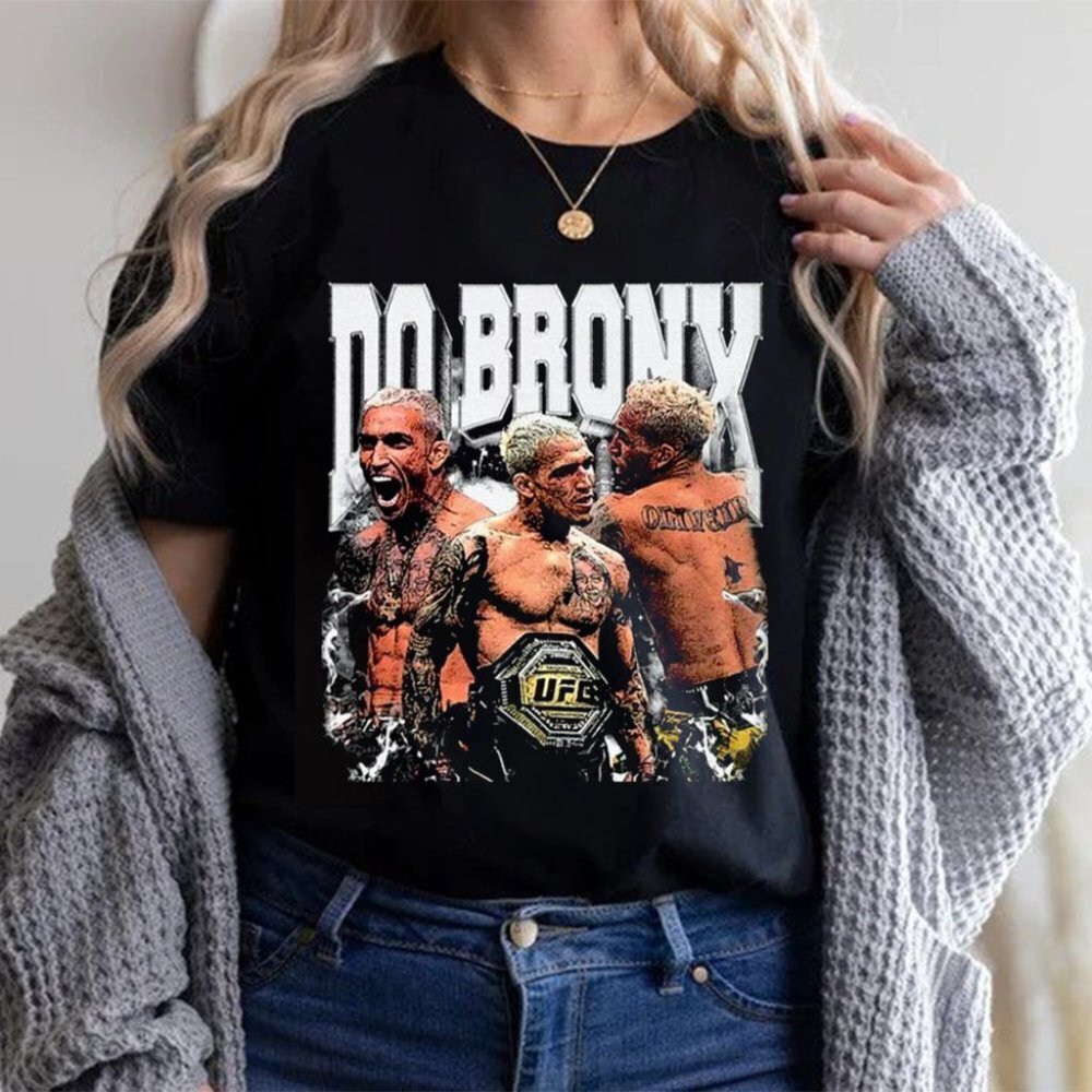 Charles Do Bronx Oliveira Style Tshirt Ufc Champion Mma Fans Tee Shirt